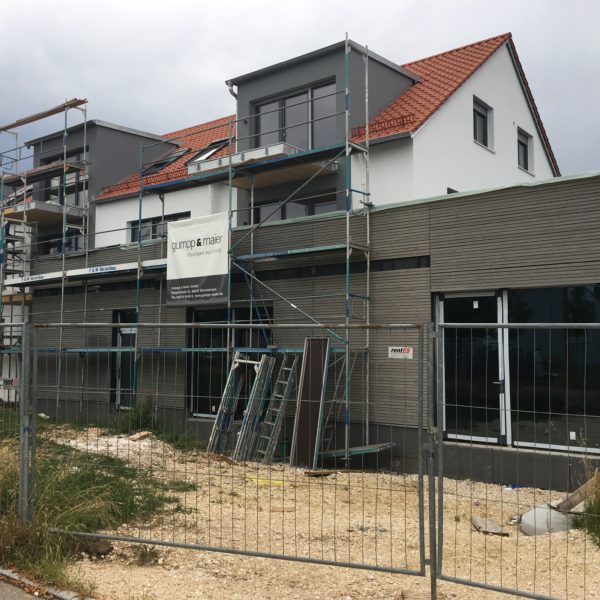 Dorfladen Außenansicht Bauphase 03 Dorfladen Außenansicht Bauphase 03