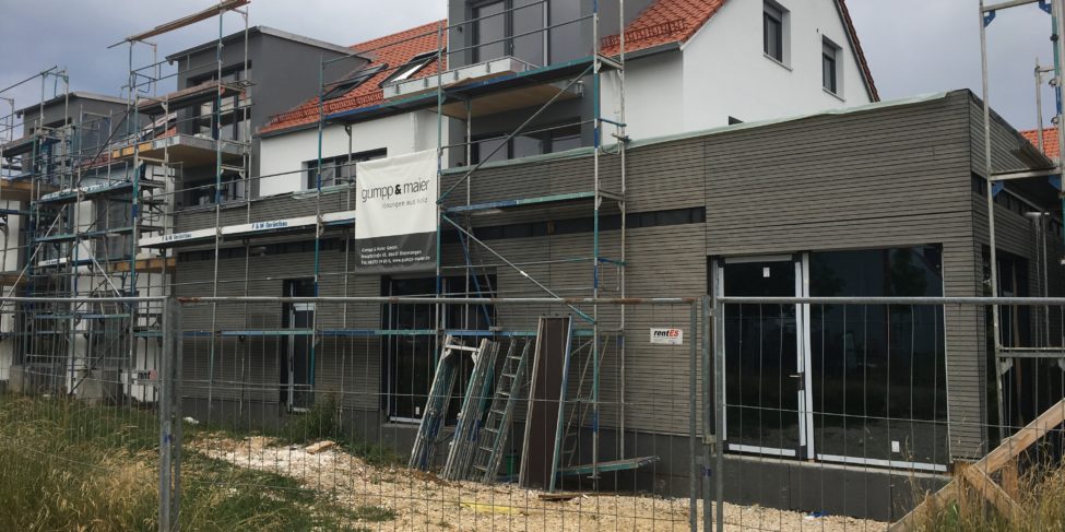 Dorfladen Außenansicht Bauphase 03